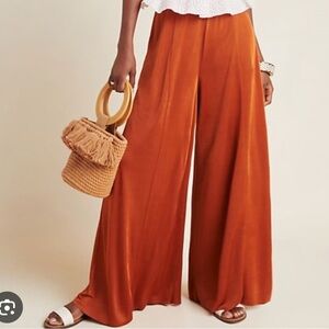 Anthropologie Maeve Shiloh Knit Wide leg pant in size medium